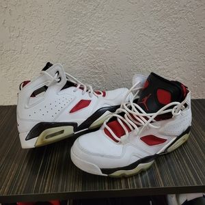 Jordan Flight Club 91 white University red Carmine size 7.5